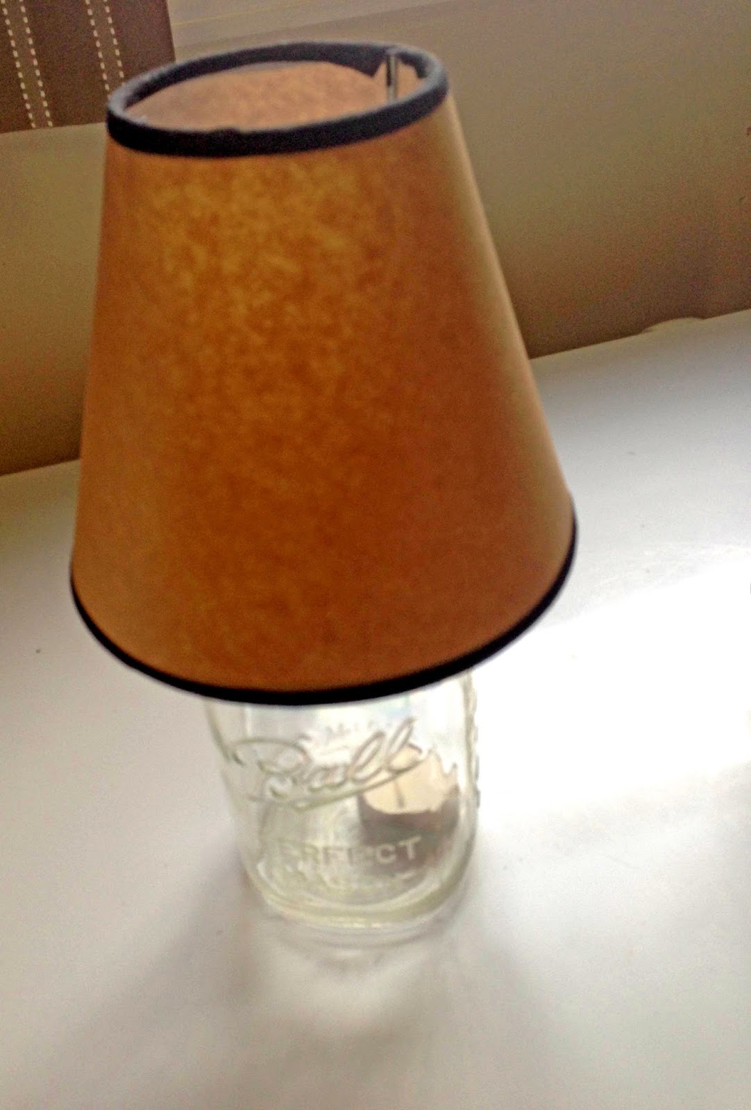 Grosgrain Instant Tea Light Lamp Out Of A Wine Glass Or Mason Jar July 30 2018