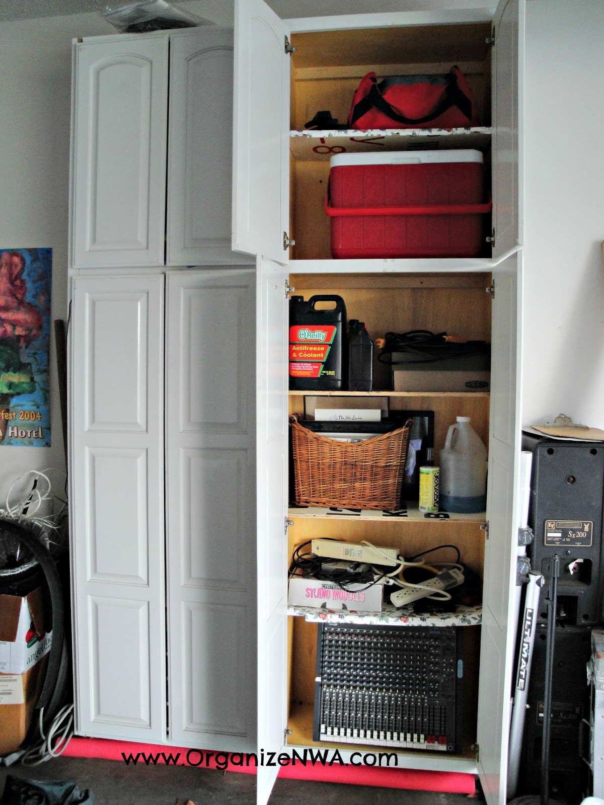 Simply Organized of NWA Reclaiming Our Spaces My garage!