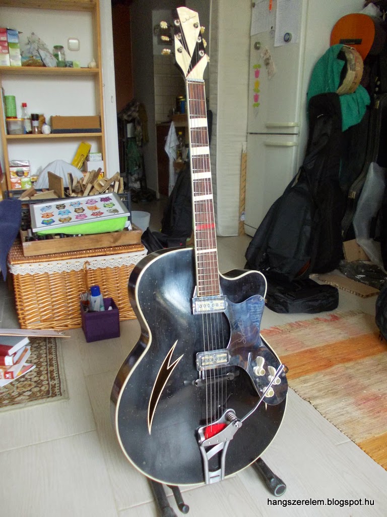 hangszerjavítás Neubauer jazz gitár