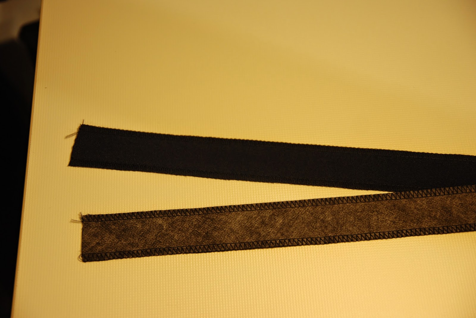 A needle for your thoughts Quick tip Easier way to make belt loops.