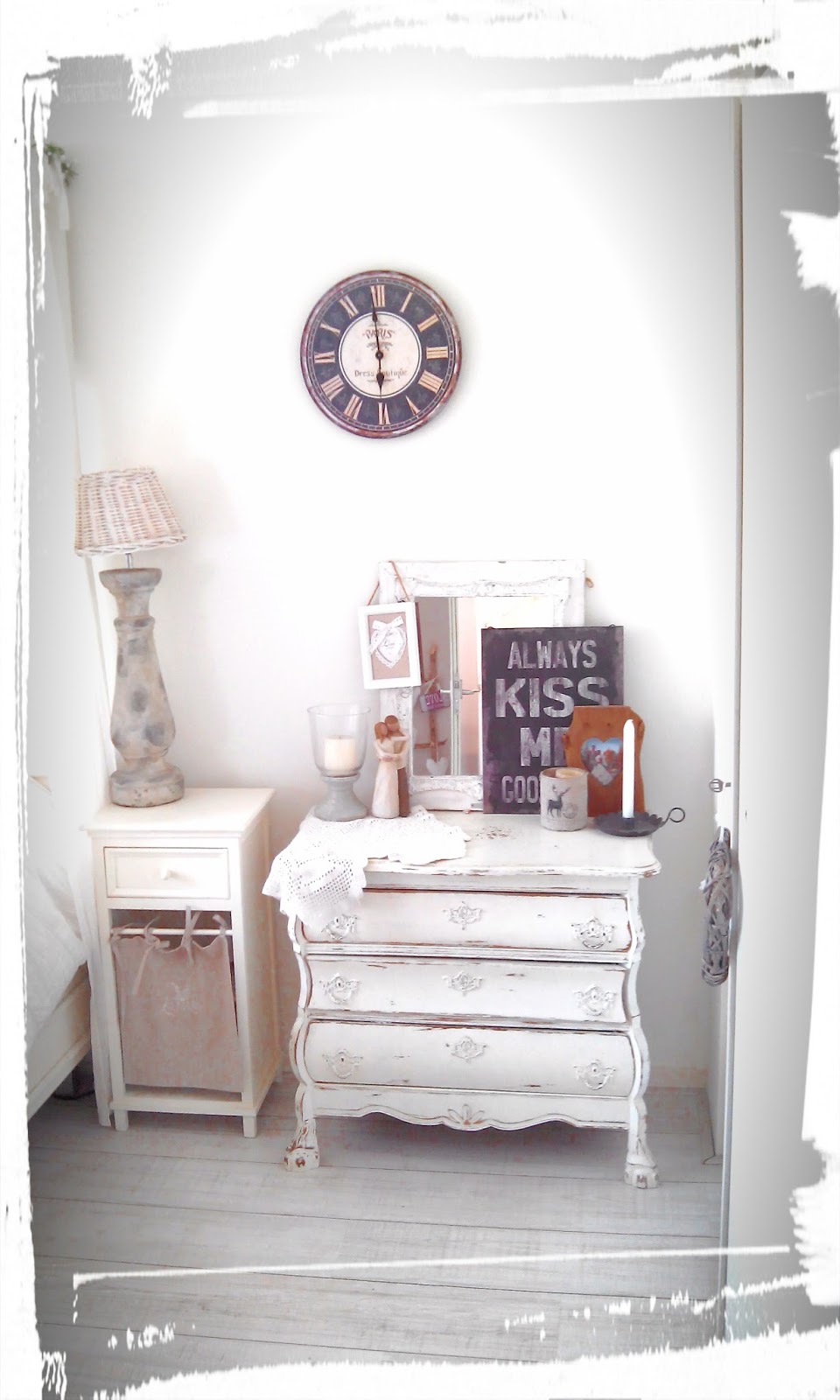 La maison crook: our shabby chic bedroom