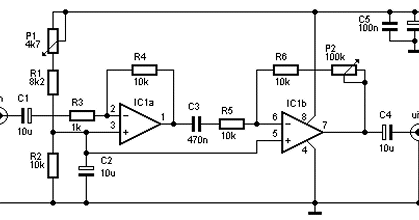 Wiring & diagram Info: Microphone Preamplifier