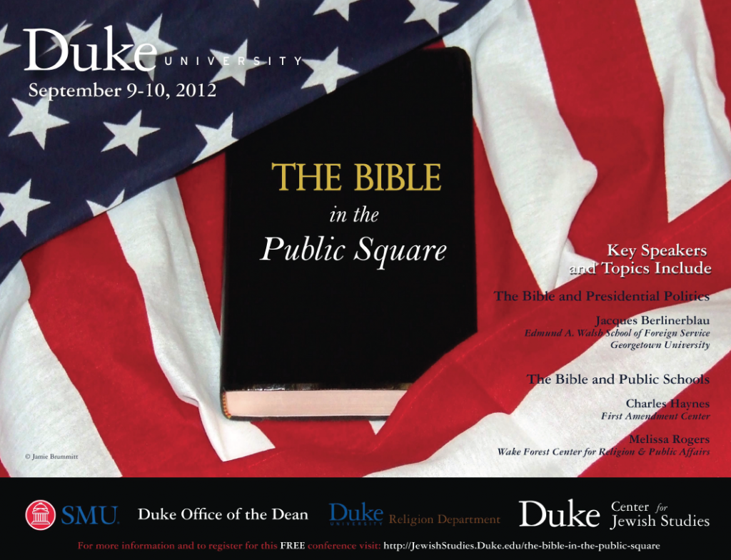 The Bible in the Public Square