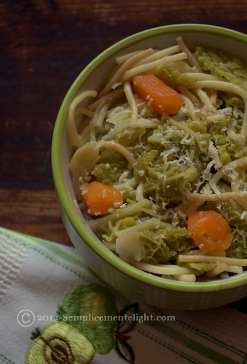 Pasta con cavoli e patate
