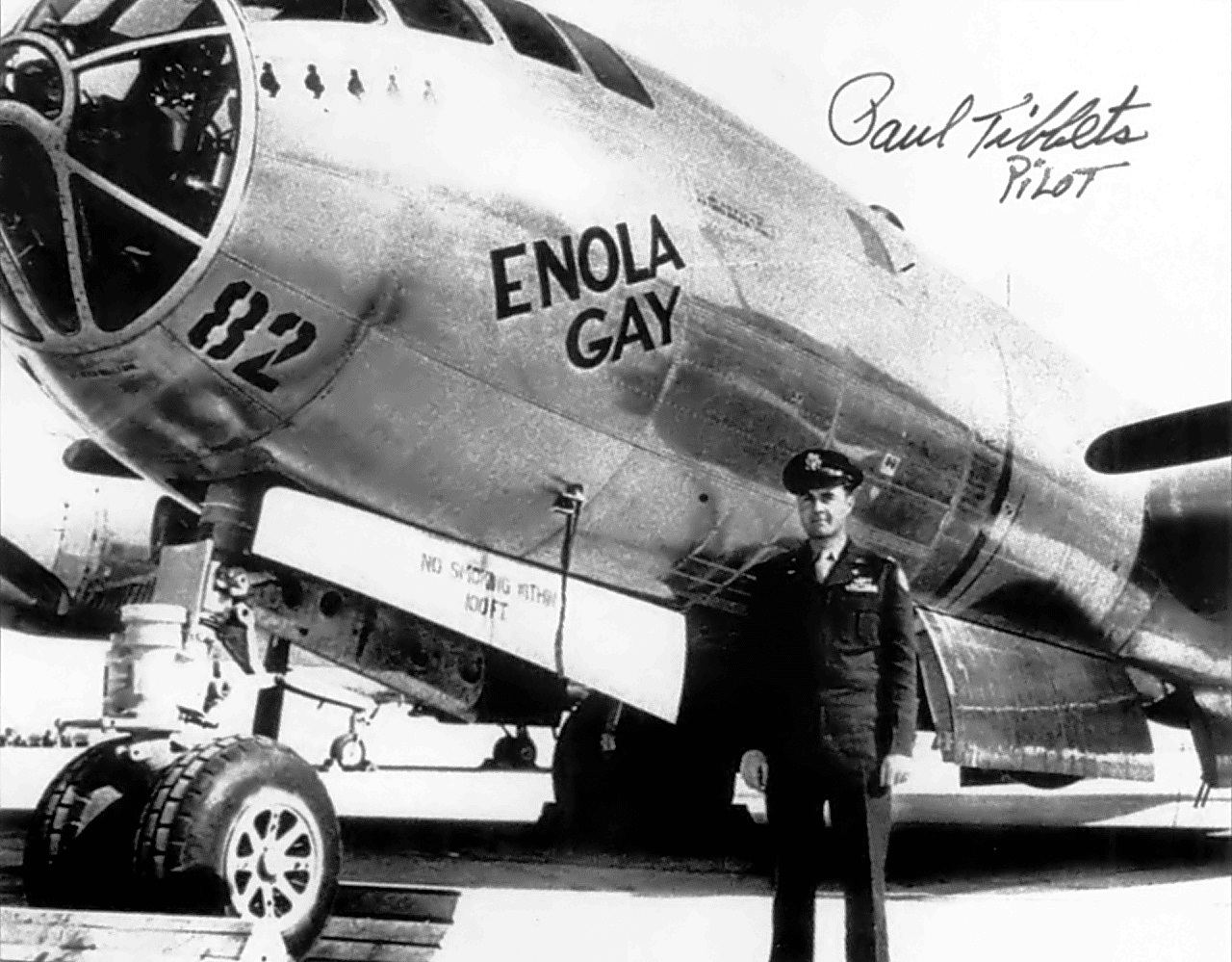 the original enola gay exhibit title