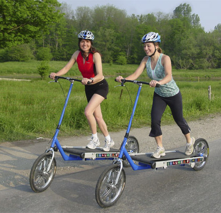 outdoor treadmill bike