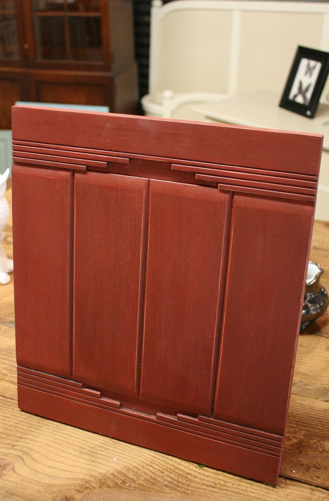 Chalk painting kitchen cabinets Primer Red Chalk Paint Cabinets