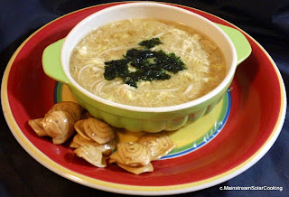 Solar Cooking for Mainstream Cooks: Chinese Soup from Snacks and Noodles