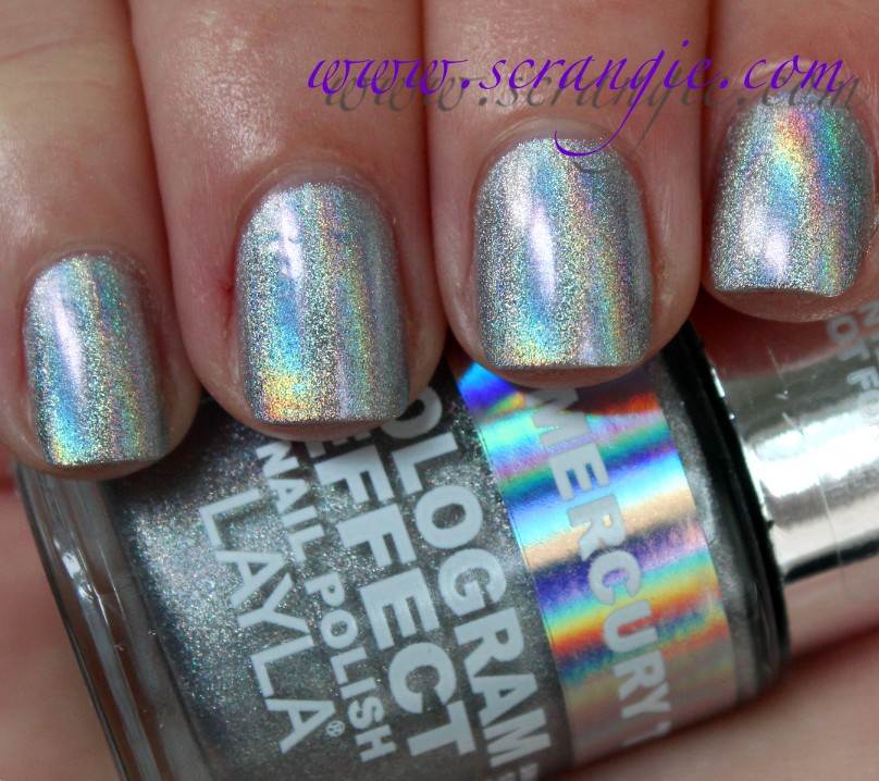 Scrangie Layla Hologram Effect Nail Polish Swatches And Review Layla Hologram Effect Nail Polish Swatches And Review