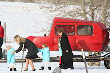 I am sure grandpas spirit rode in the snowplane to the cemetery!