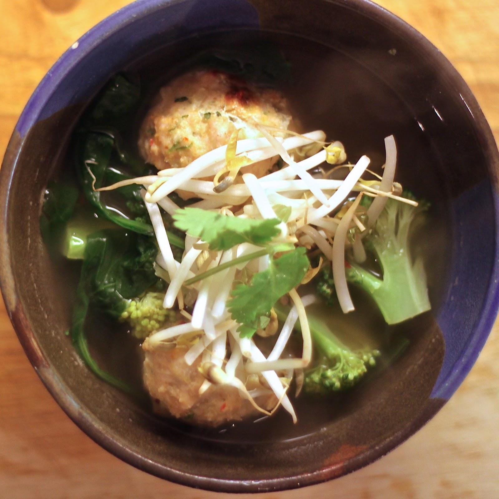 Jenessa's Dinners Southeast Asian Soup with Turkey Meatballs