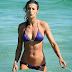 60 PHOTOS: Elisabetta Canalis Flaunts A Blue Bikini In Italy