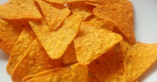 Kimchi nachos with snow peas and garlic mayonnaise!