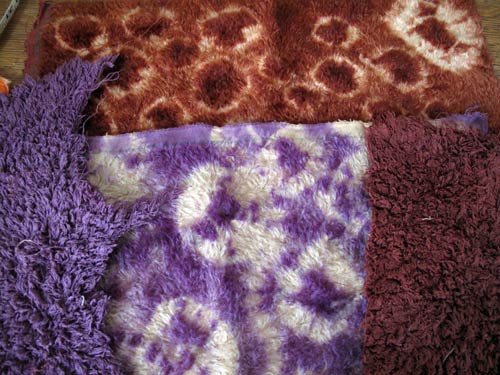 hand dyed tie dyed mohair