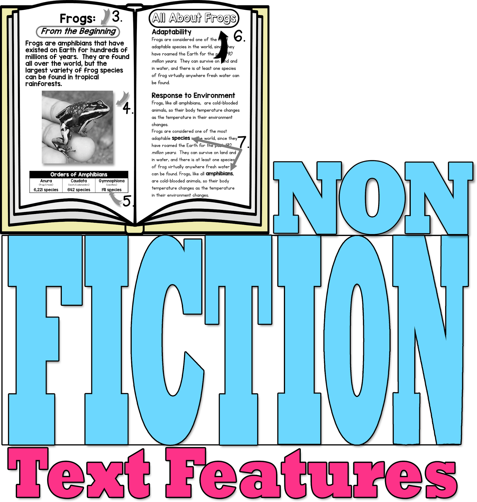 nonfiction text features mastered in 5 easy steps simply skilled text features