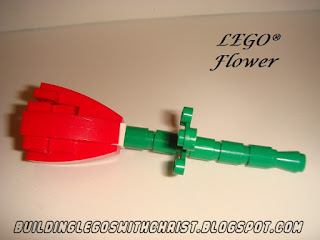 U Can Build it LEGO flower instructional video - Great for Mother's Day