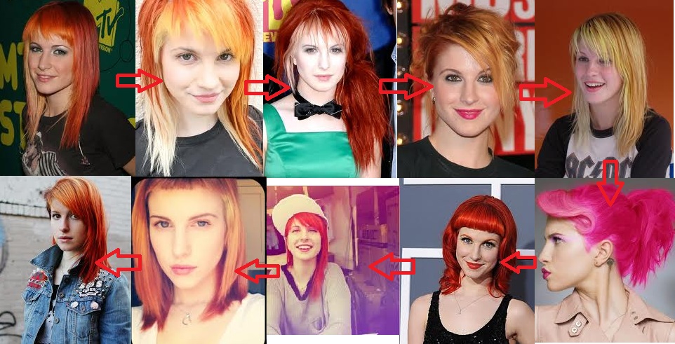 Hayley Williams The Evolution Of Hayley Williams Hair