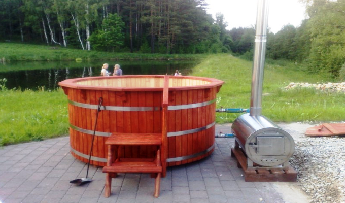 Wood Fired Hot Tub Heaters And Wood Fired Pool Heaters