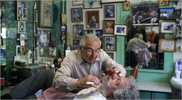116th Street barber shop