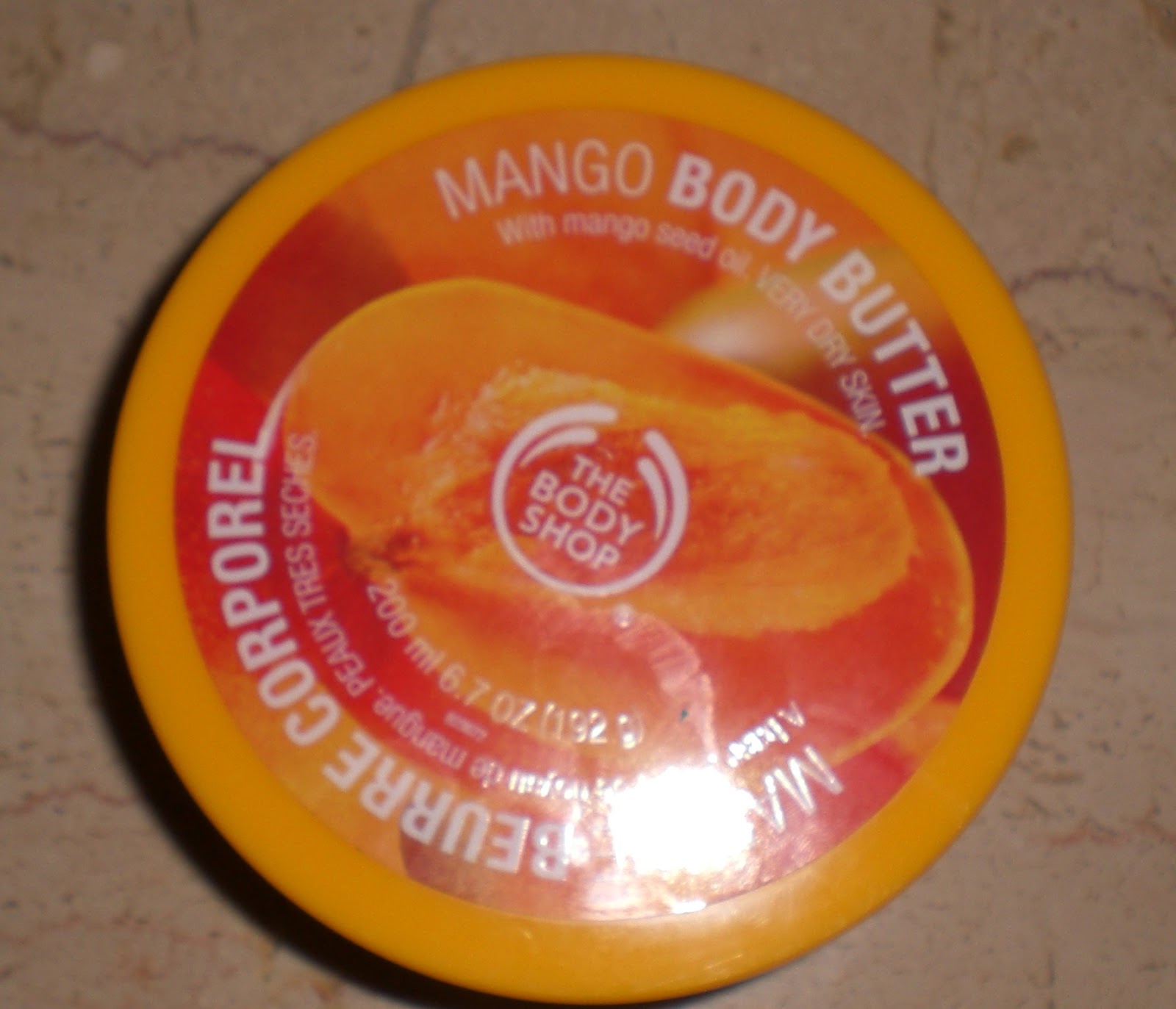 Cotton Candy Fro The Body Shop Mango Body Butter