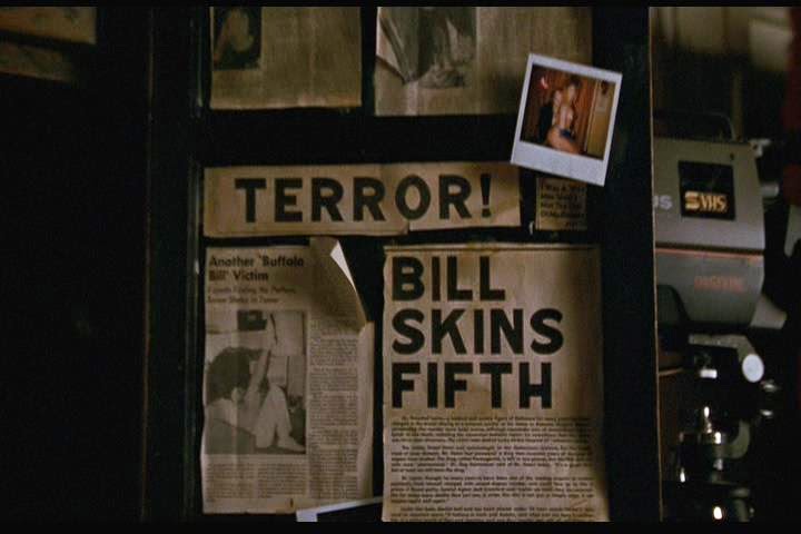 The Silence of the Lambs Buffalo Bill Newspaper clippings
