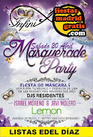 DISCOTECA LEMON SÁBADO 20 DE ABRIL FIESTA MASQUERADE PARTY (20/4/13) DISCOTECA LEMON SÁBADO 20 DE ABRIL FIESTA MASQUERADE PARTY (20/4/13)