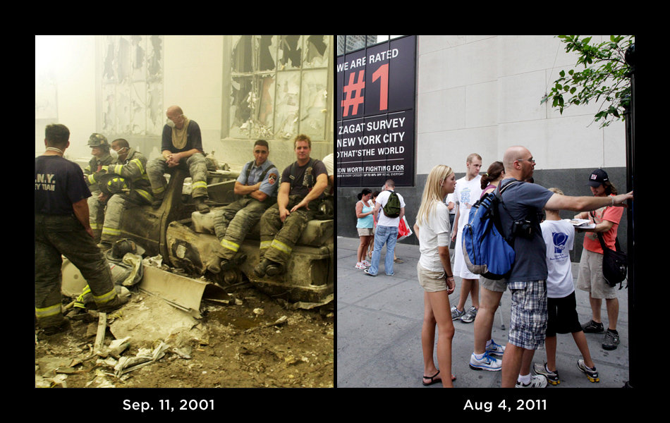 World+trade+center+now+and+then