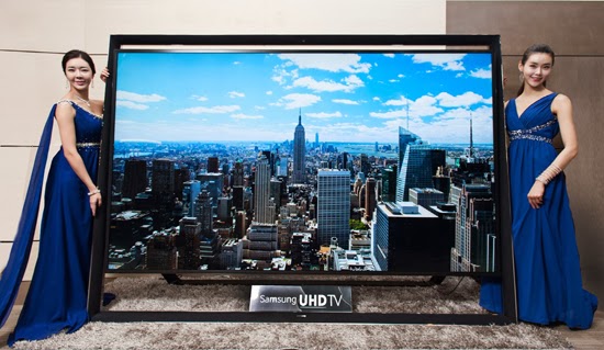 The world’s largest 110-inch Ultra HDTV by Samsung