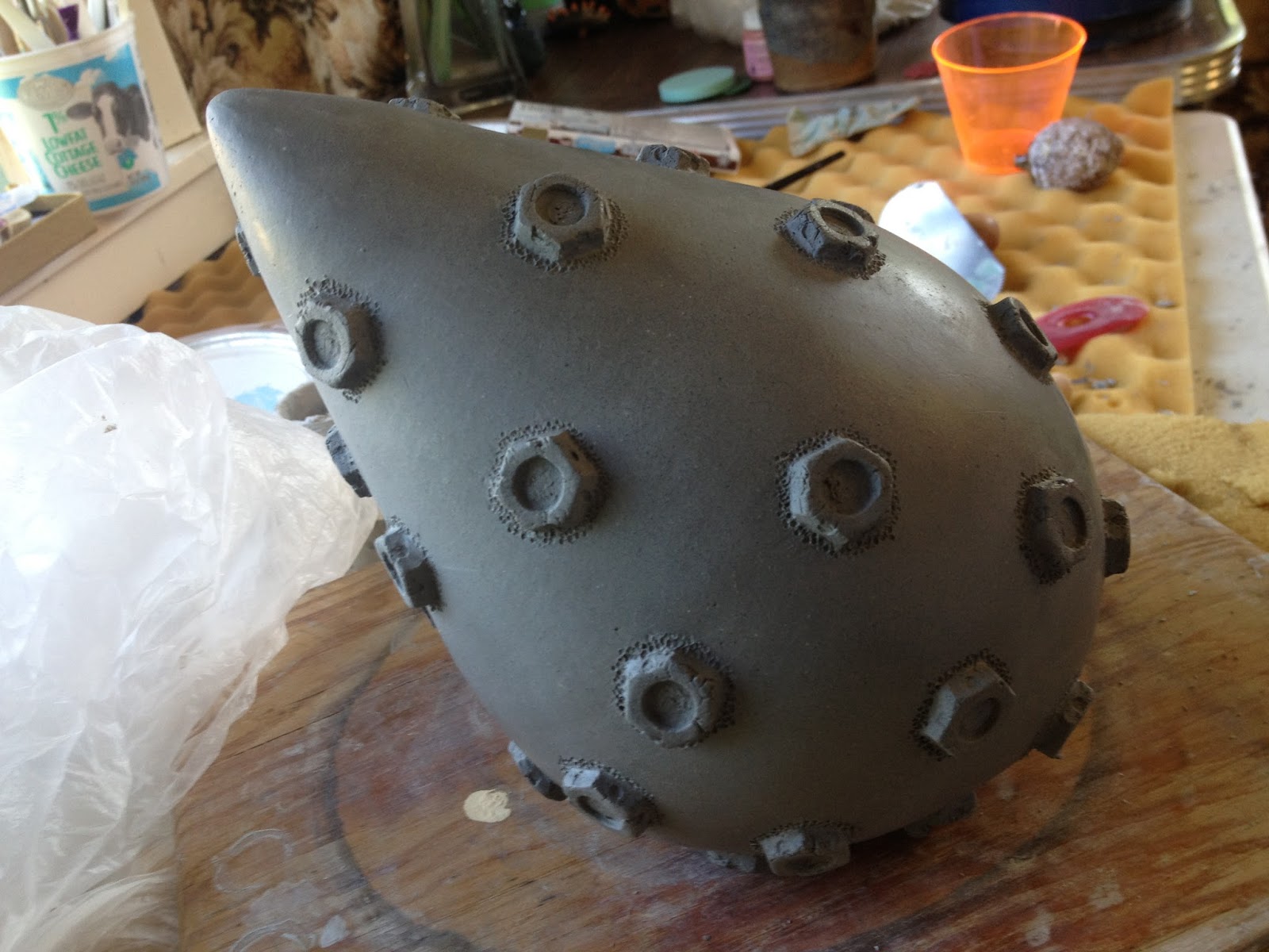 Rachel Dorn Ceramic Sculpture Some finished work