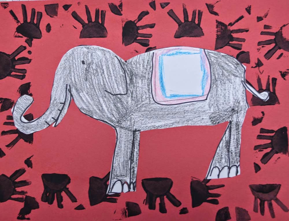 2nd Grade Indian Elephants Adventures of an Art Teacher Bloglovin’