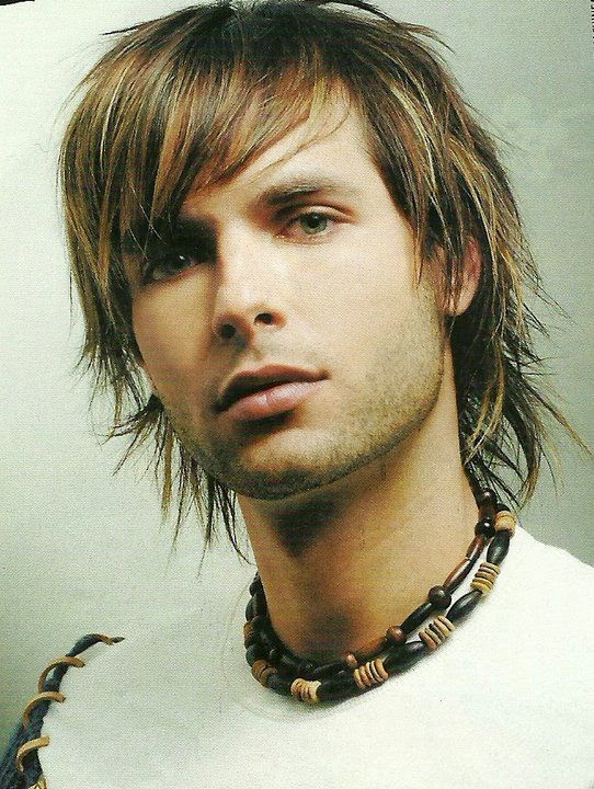 repicado medio com luzes penteado repicado corte masculino