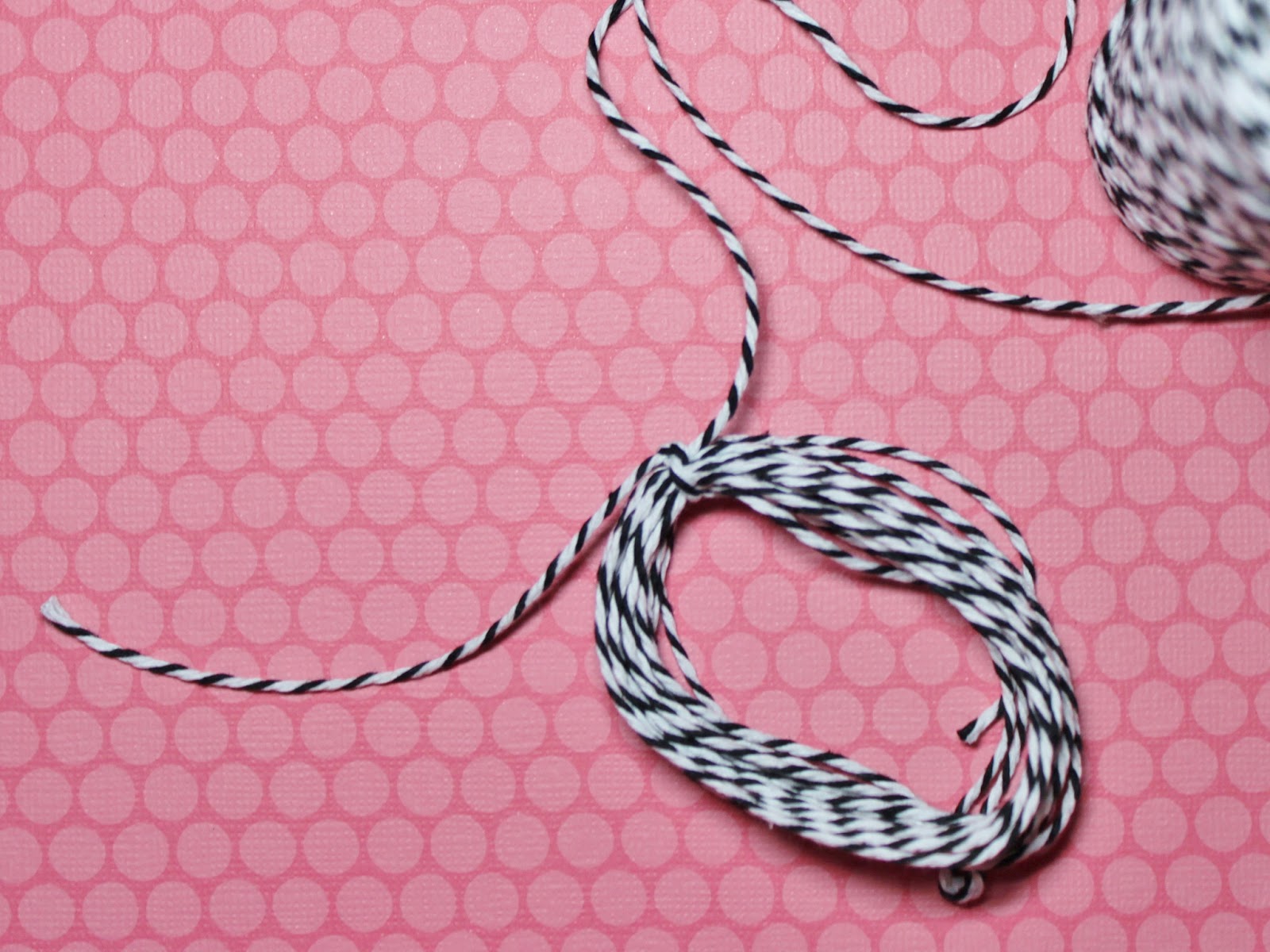 Naniwale How to make a baker's twine tassel (May Arts DT call)