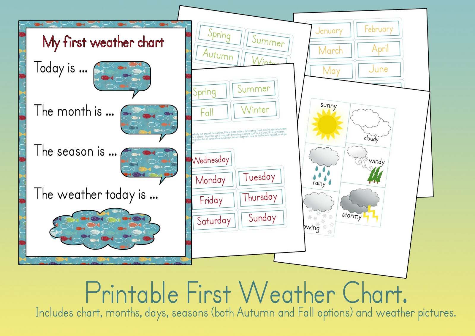 My First Calendar Chart