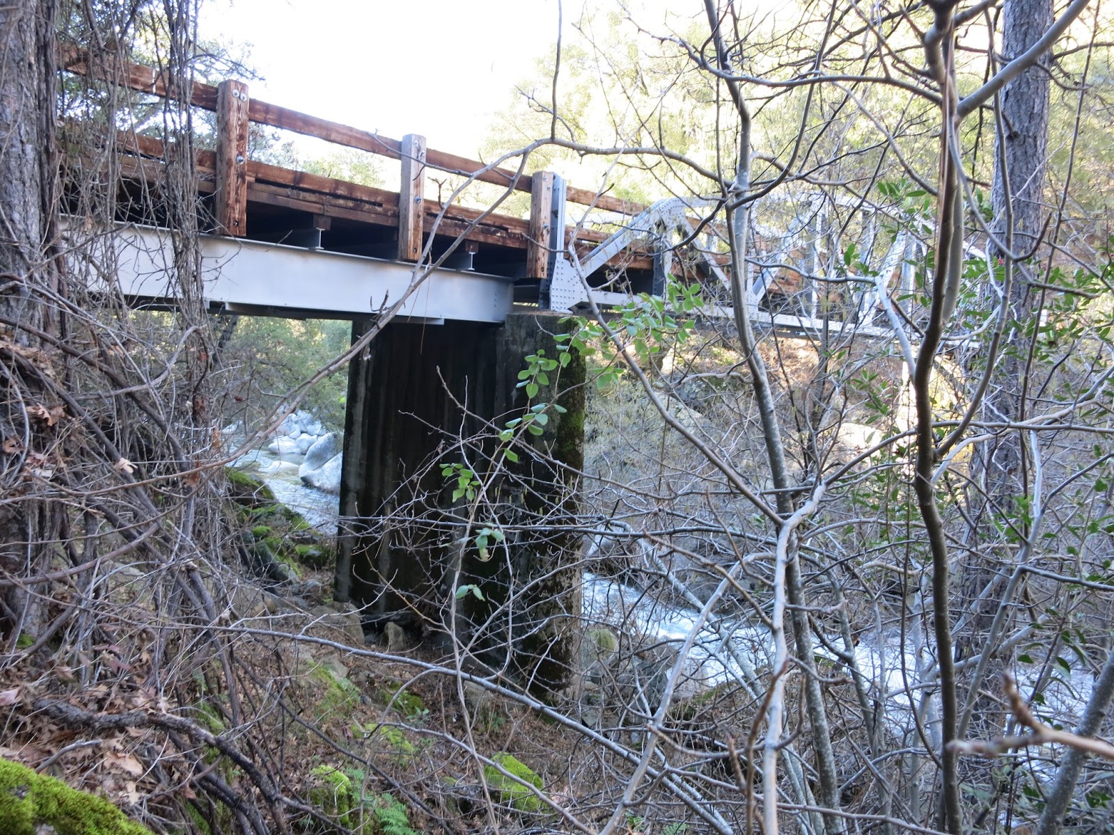 Bridge of the Week El Dorado County, California Bridges Rocky Bar Road Bridge across the