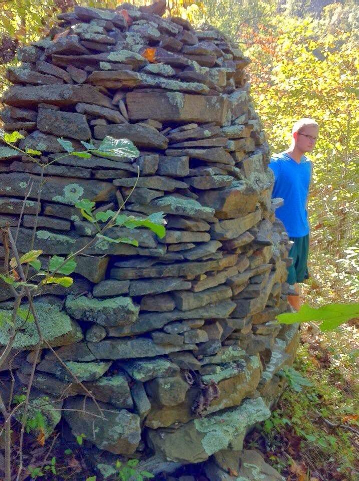 Rock Piles Stacked Stone or Rock Piles in WV
