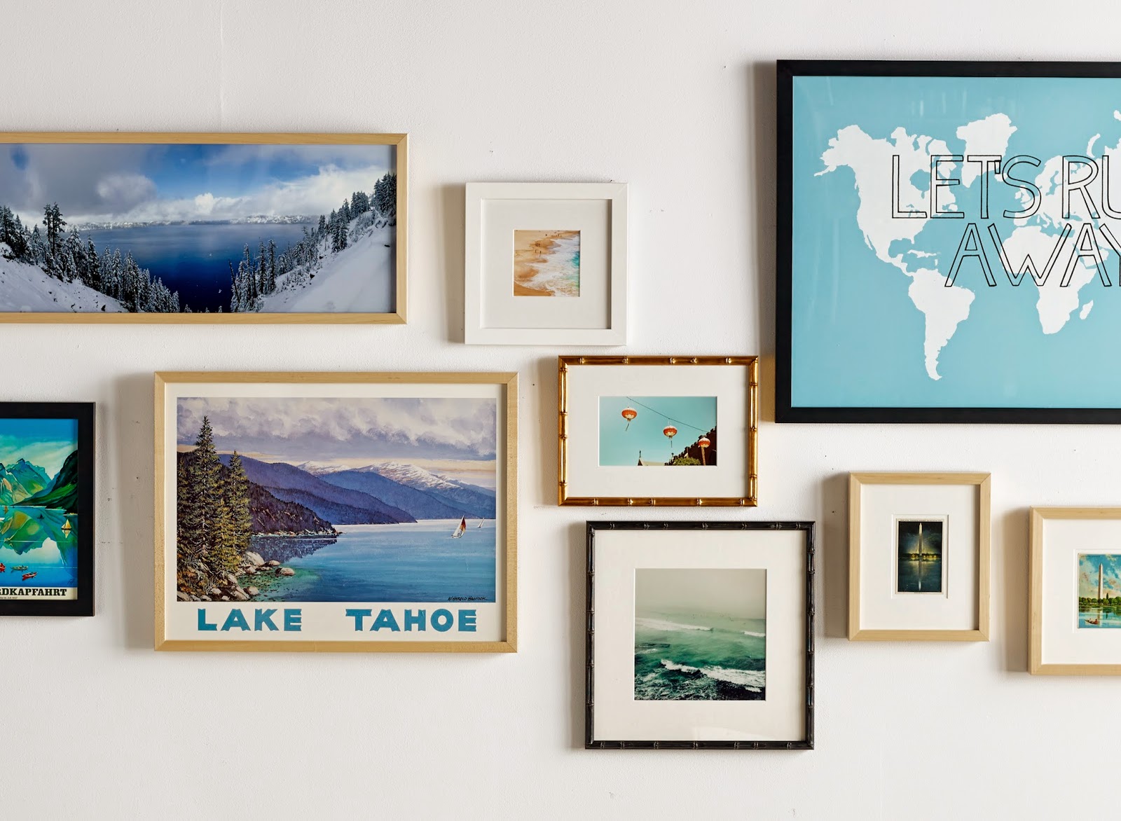 California Peach Online Custom Framing with Framebridge