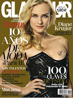 Diane Kruger gorgeous on the cover of Glamour Spain November 2012