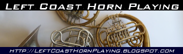 Left Coast Horn Playing Articles