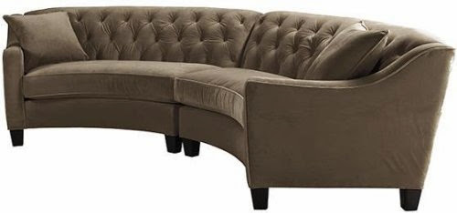 Small Curved Sectional Sofa