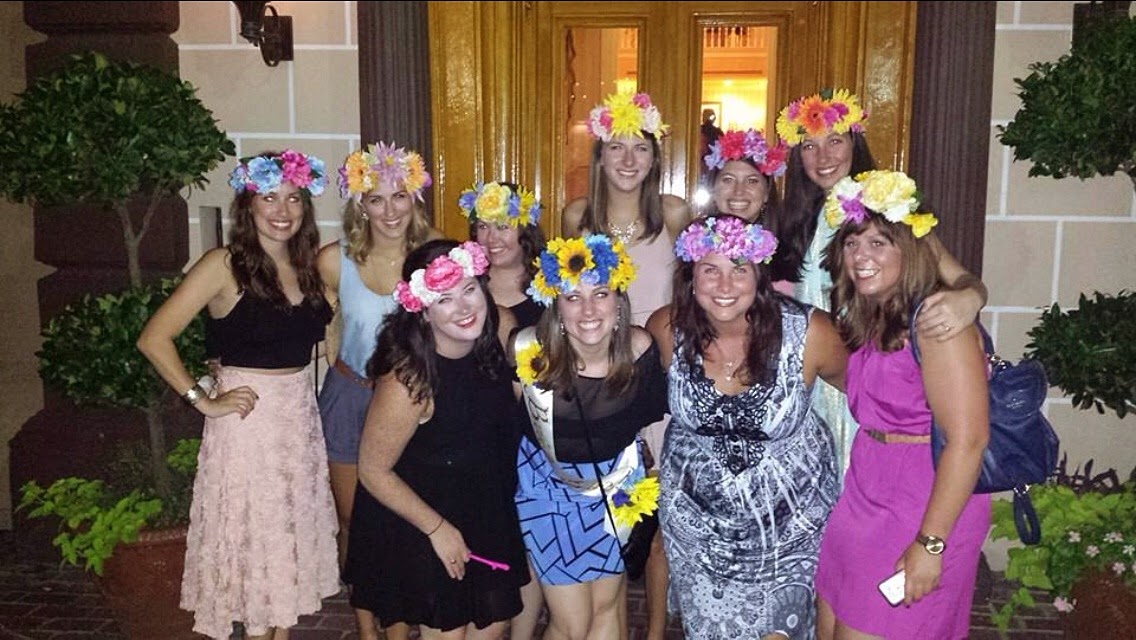 Charleston Bachelorette Party, Charleston Flower Crown Bachelorette Party, Flower Crown Bachelorette Party, Flower Crowns