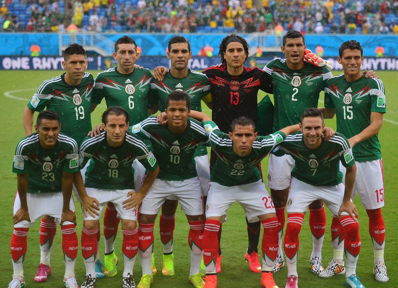 FIFA World Cup 2014 Mexico vs Cameroon Second Match in Pictures