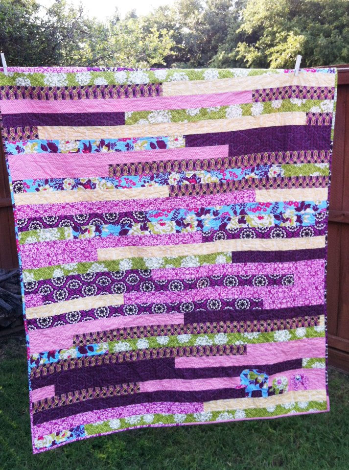 my fabric relish it's a race quilt