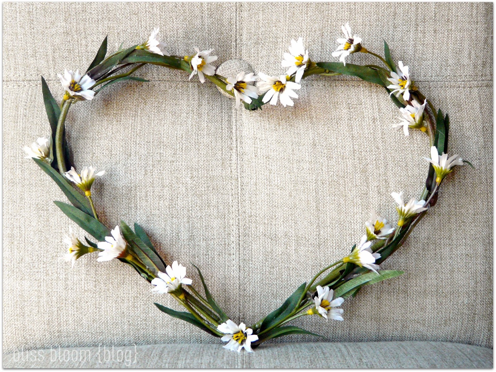 [Make] Flower Heart Wreaths