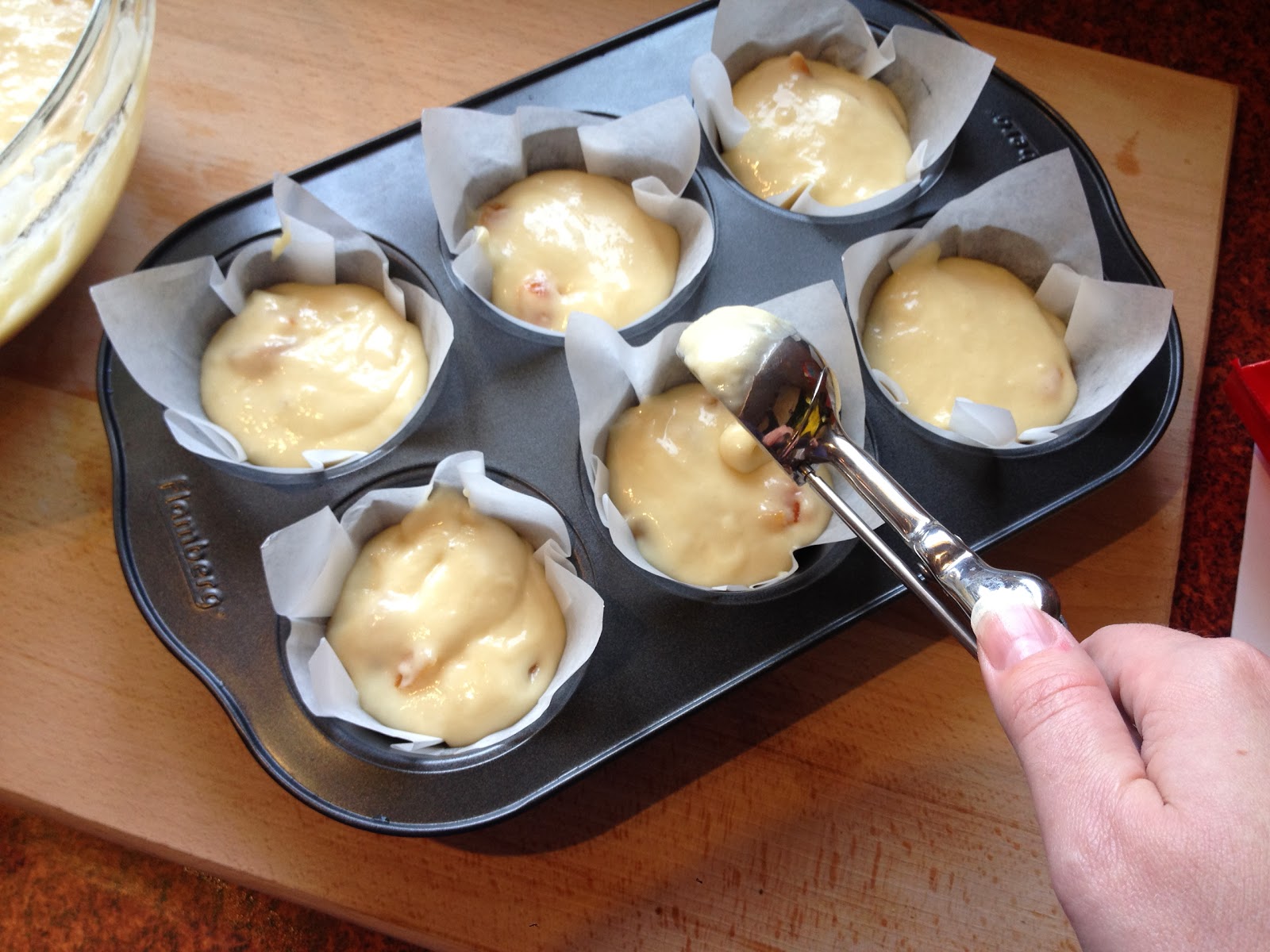 Sister Spoon Jumbo Apricot Muffins