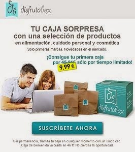 CONSIGUE TU DISFRUTABOX POR SÓLO 9,99€