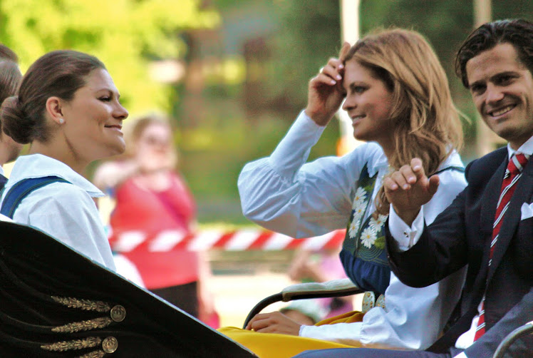SWEDISH NATIONAL DAY 2011, Royal Siblings- Victoria, Madeleine and Carl Philip