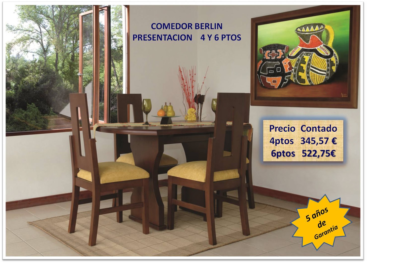 MUEBLES PARA COLOMBIA IBG MADRID