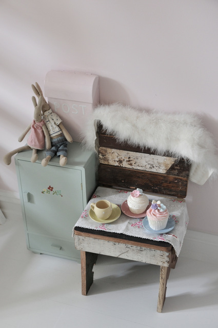 Shabby charm: hems på barnerommet