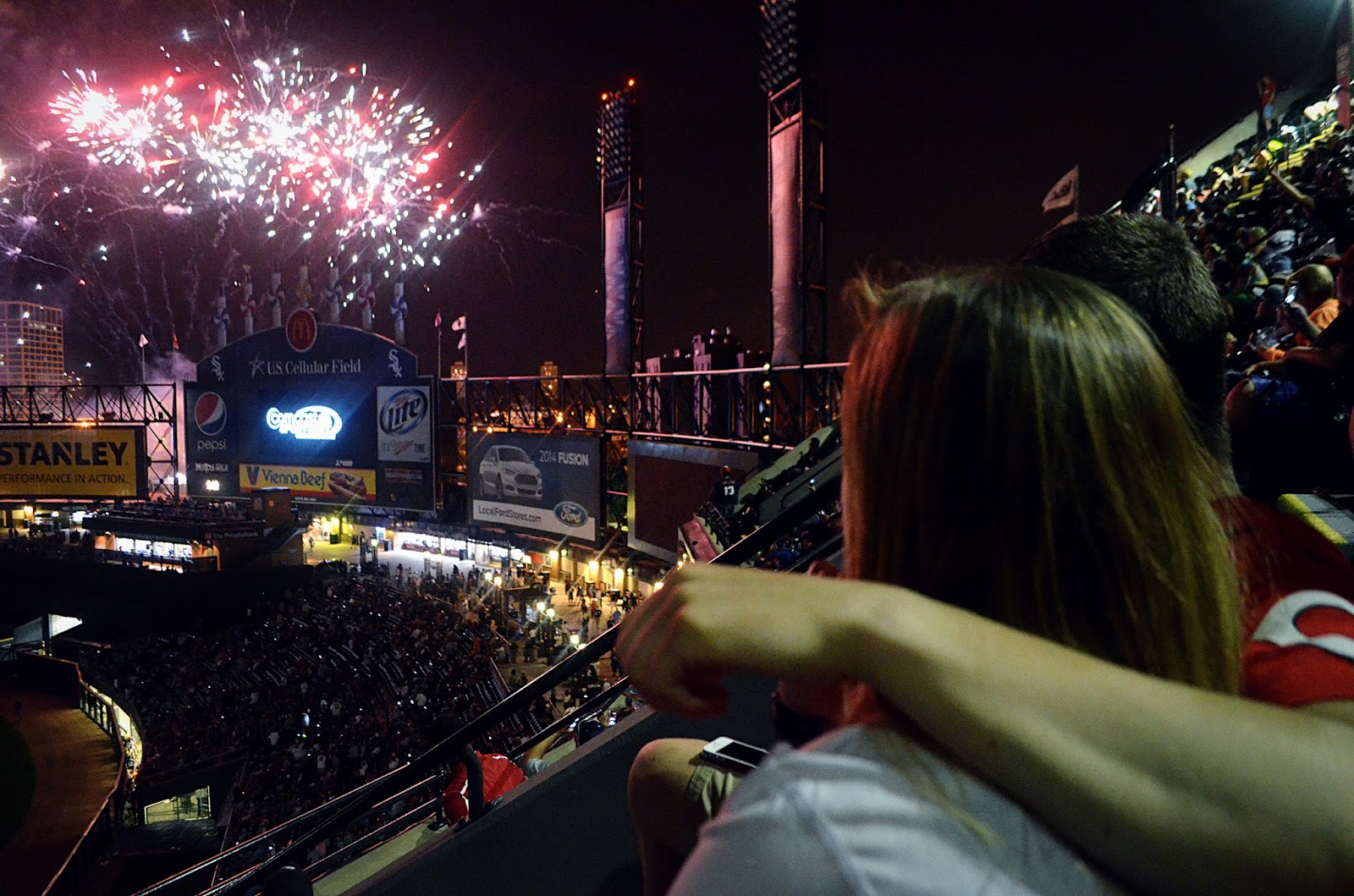 Sunday Snapshot Fireworks at the ballpark