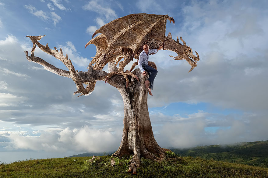 Sculptor Creates Incredible Life-Size Driftwood Animals Sculptor Creates Incredible Life-Size Driftwood Animals
